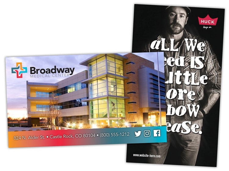 Business Card Magnet - 3.5x2 (Square Corners) - 25 mil.