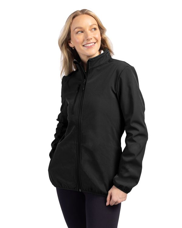 Clique Trail Recycled Stretch Softshell Womens Full Zip Jacket