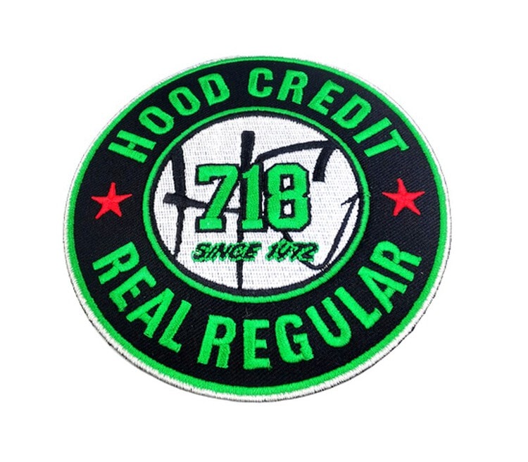 5.5" Custom Embroidered Patches