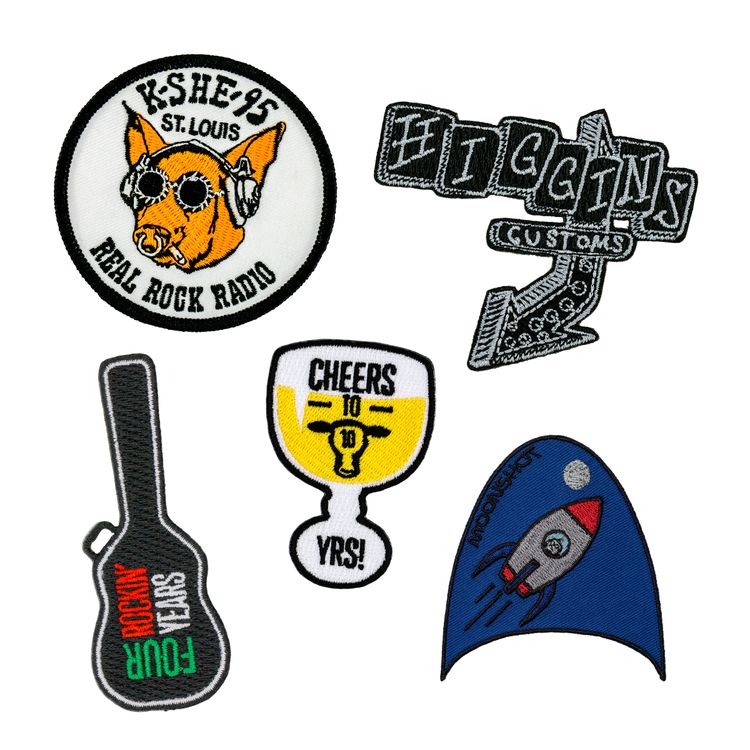 Custom Embroidered Patches (1-1/2")