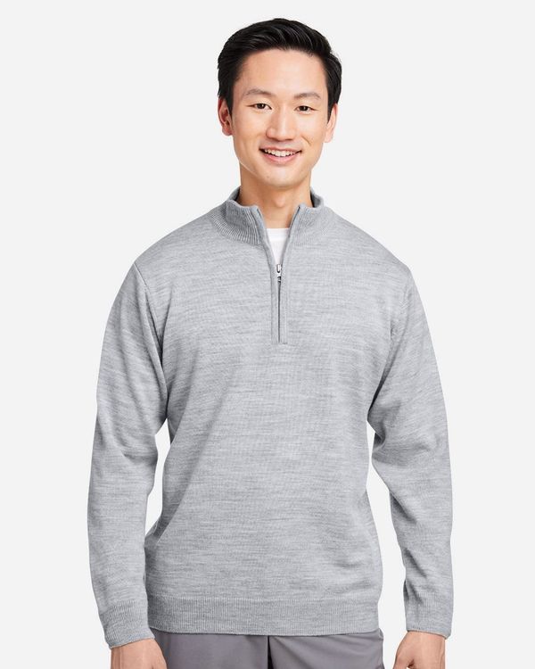 Unisex Pilbloc Quarter-Zip Pullover Sweater - M421