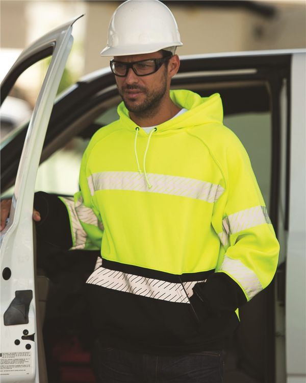 Unisex Premium Black Series Pull Over Hooded Sweatshirt - JS142-143