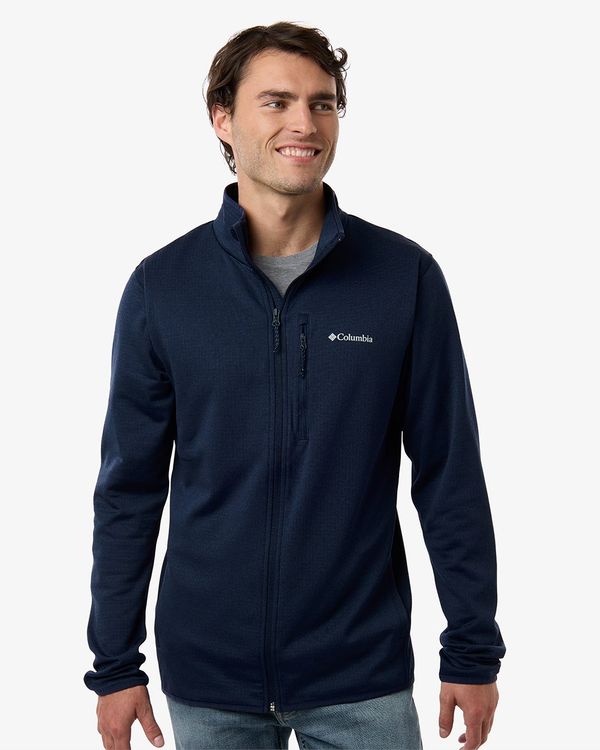 Men's Essential Hike Grid Fleece Full-Zip - 213684