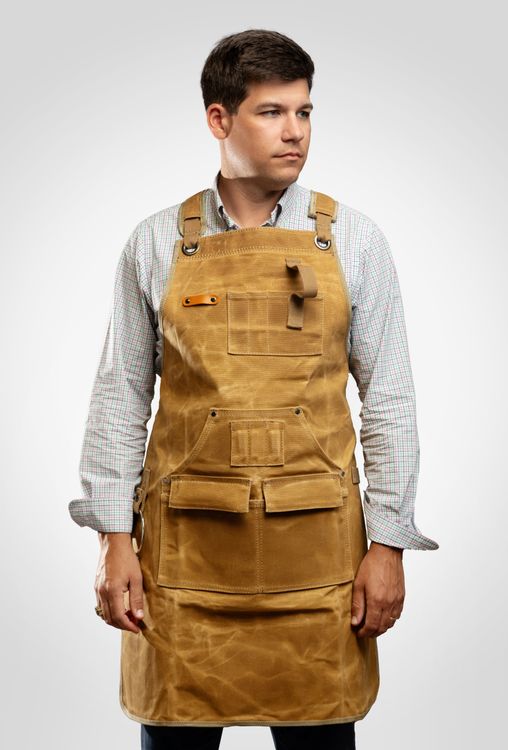 NEW Kitch Style Waxed Canvas Durable Apron