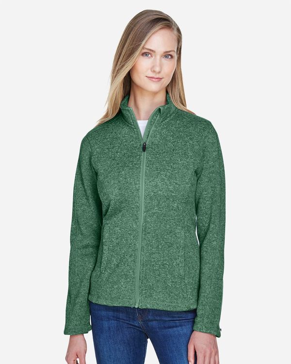 Women's Bristol Full-Zip Sweater Fleece Jacket - DG793W