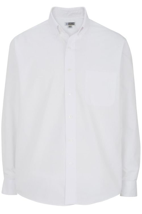Lightweight Poplin Long Sleeve Mens Shirt