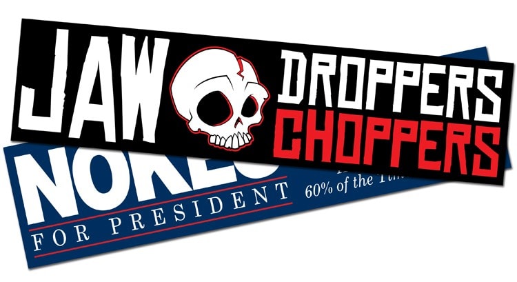 Bumper Sticker / Decal - UV-Coated Vinyl - 11x3 Rectangle Shape