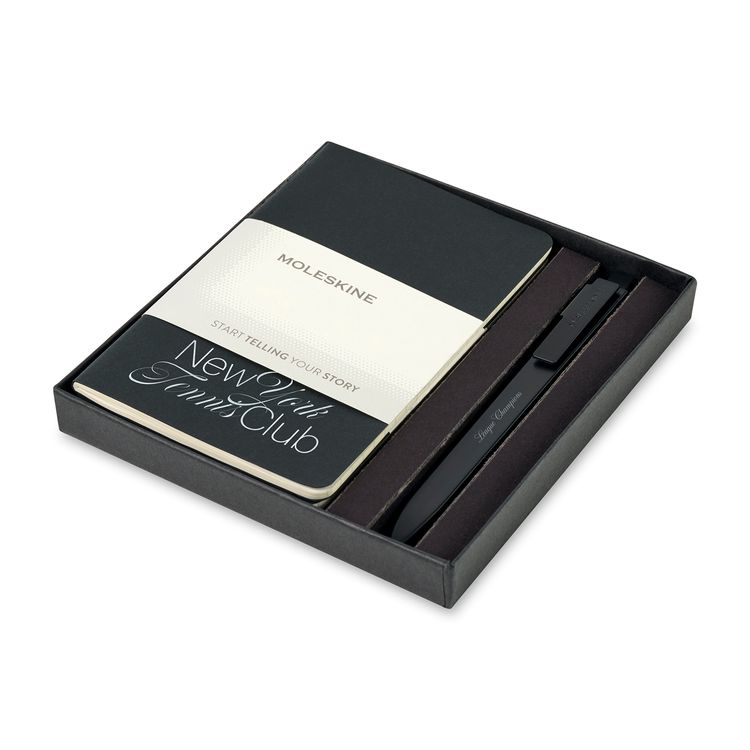 Moleskine Pocket Cahier and GO Pen Gift Set