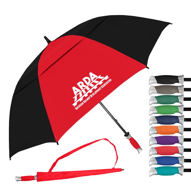 The Vented Typhoon Tamer Golf Umbrella