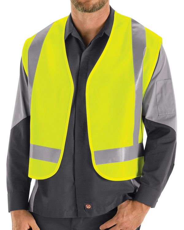 Men's High Visibility Safety Vest - VYV6