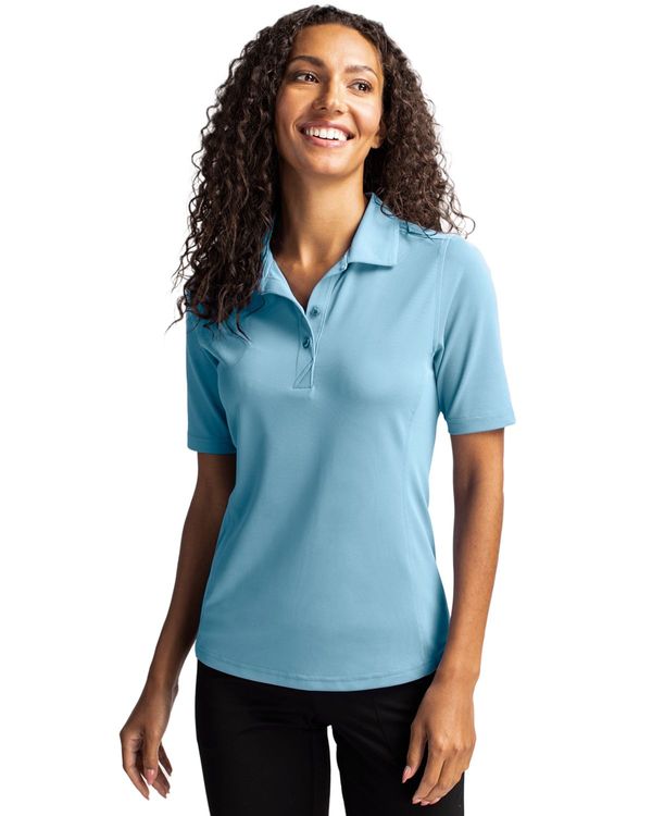 Cutter & Buck Virtue Recycled Featherlight Pique Womens Polo