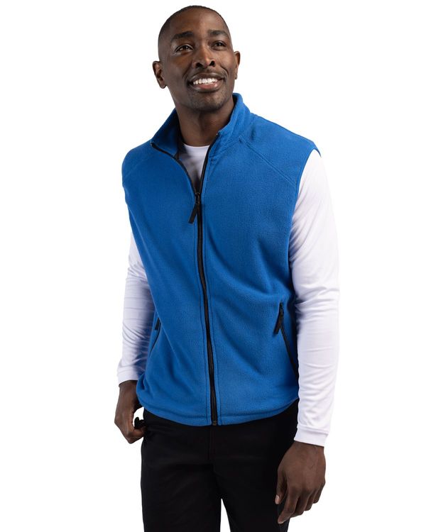 Clique Summit Performance Fleece Mens Full Zip Vest
