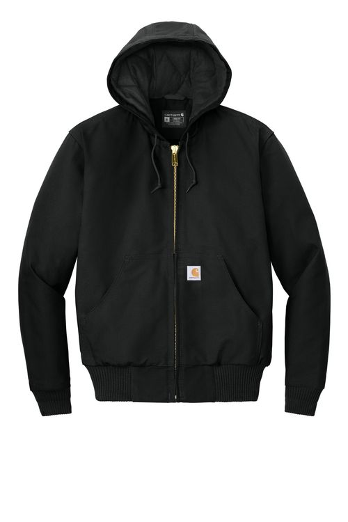 Carhartt Quilted-Flanne-Lined Duck Active Jac. CT106677