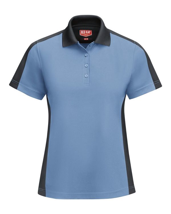 Women's Performance Knit Two-Tone Polo - SK53