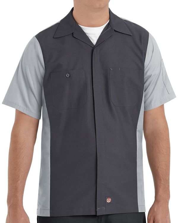 Men's Tall Short Sleeve Automotive Crew Shirt - SY20T