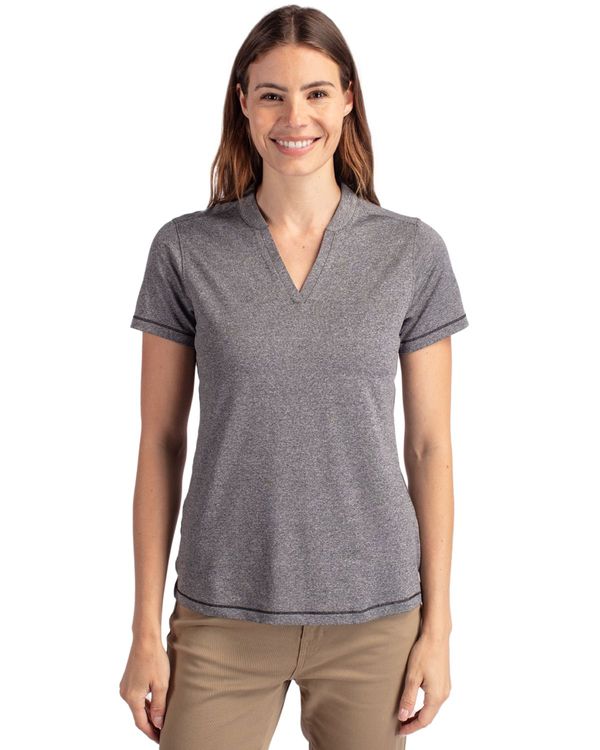 Cutter & Buck Forge Heathered Stretch Womens Blade Top