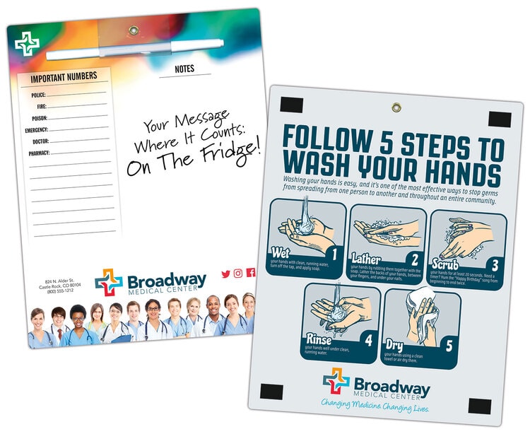 Dry Erase Memo Board - 8.5x11 Laminated - 14 pt.