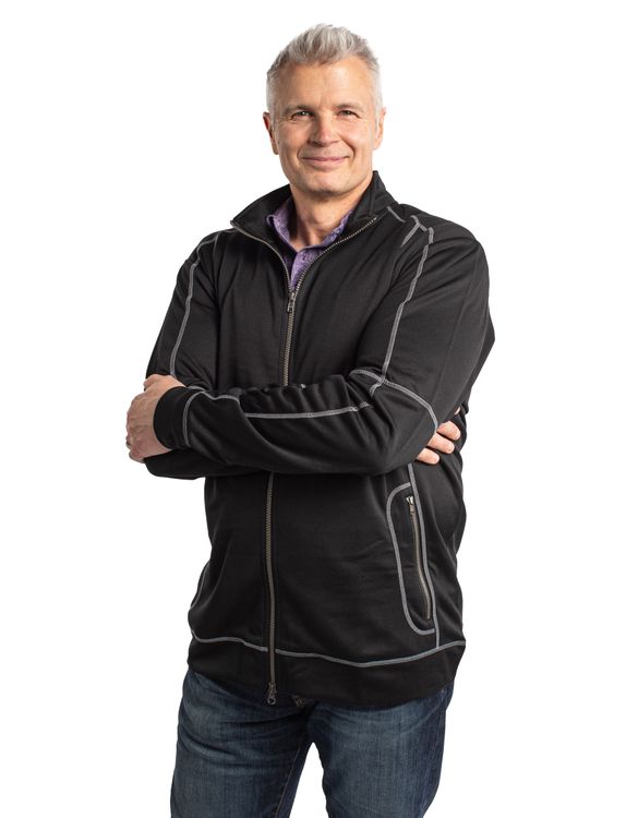 Clique Helsa Performance Knit Mens Full Zip