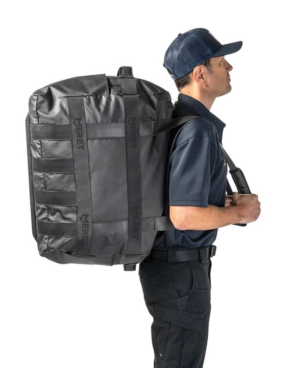 TURNOUT PRO X Black Duffel Bag - M8112L-TB