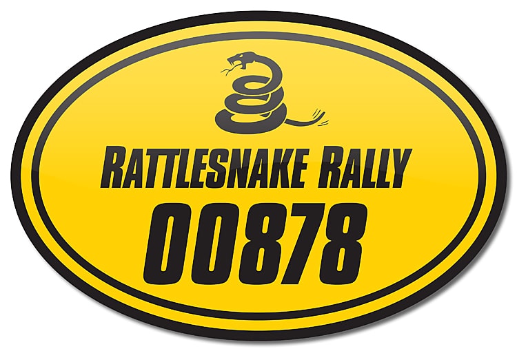 Magnet - Oval Shape (6x4) Outdoor Safe