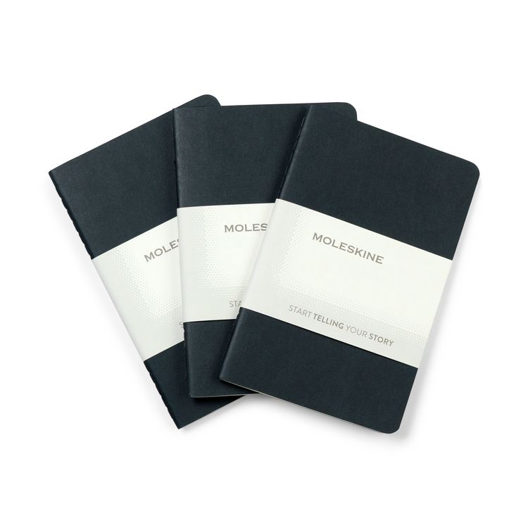 Moleskine Pocket Cahier 3-Pack