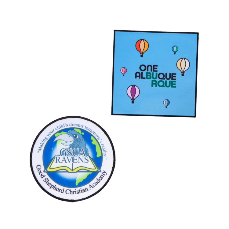 8" Dye Sublimated Patch