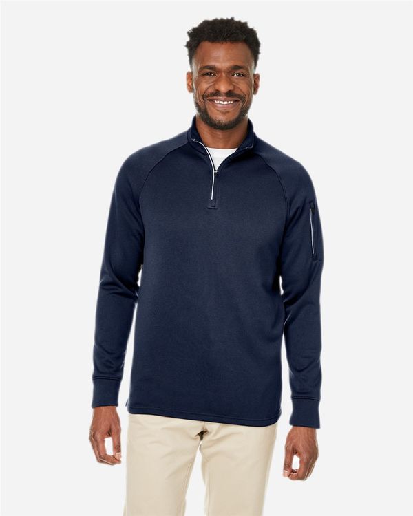 Unisex Fusion ChromaSoft Fleece Quarter-Zip Pullover - CE801