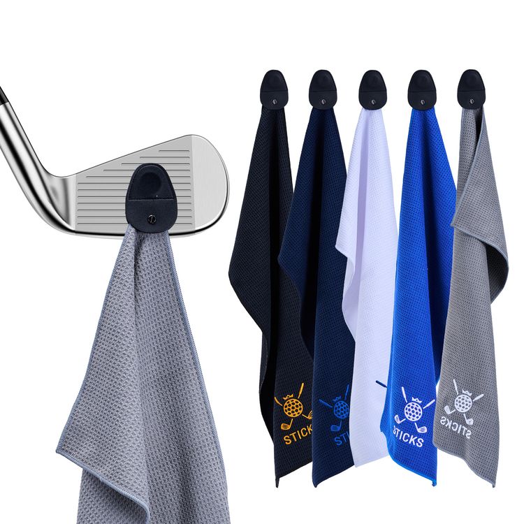 12" X 28" Magnetic Waffle Golf Towel