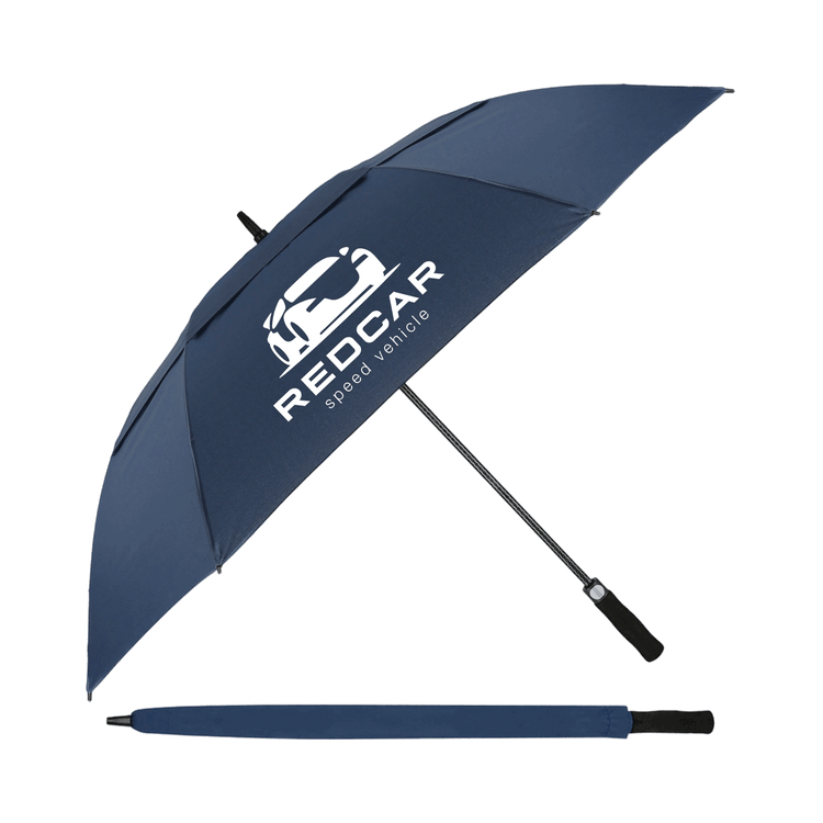 60'' Arc Double-Layered Golf Umbrella (Ocean)