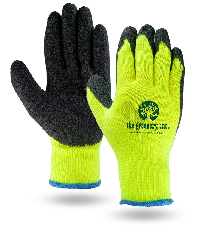 Hi-Viz Palm Dipped Gloves