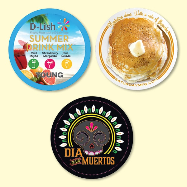 Vynex DuraTec 4"Round x1/8" Hard Surface Drink Coaster