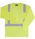High Visibility Safety Long Sleeve Shirt, Printed